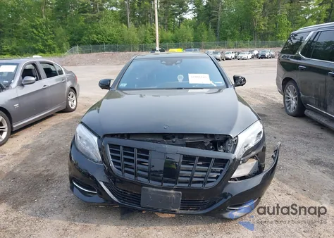 2017 Mercedes-Benz S 550 4Matic из США, поврежденный, VIN WDDUG8FB8HA295932